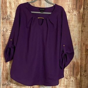 Purple blouse